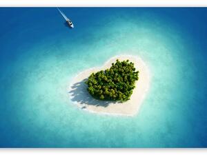 Идеалният подарък - остров във формата на сърце