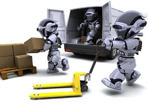 Google готви армия от роботи за доставка?
