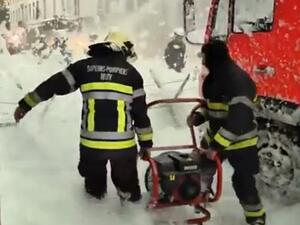 Пожарникарите в Белгия се вдигнаха на протест