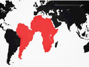 Любопитно: вижте какво се получава, когато съедините Африка и Южна Америка