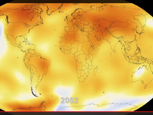 Вижте потресаващото затопляне на планетата (ВИДЕО)