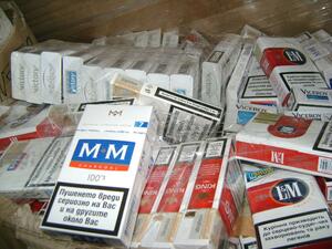 Над 16 млн. контрабандни цигари заловени за четири месеца