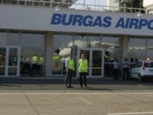 Ремонтните дейности на летище Бургас вървят по график