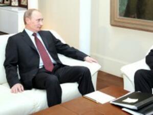 За какво говориха на "четири очи" Борисов и Путин