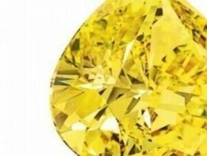 Продадоха жълт диамант на рекордно висока цена
