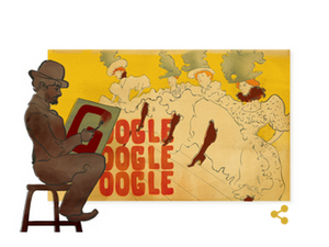 Google почете 150 години от рождението на Анри дьо Тулуз-Лотрек