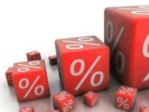 Средният лихвен процент по депозитите в левове намалява до 5.91%