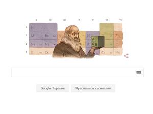 Google отбеляза 182 години от рождението на Дмитрий Менделеев