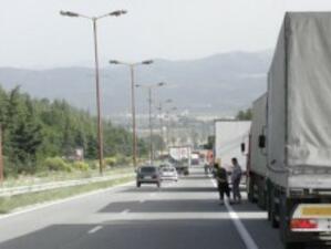 Протестът на превозвачите се отлага за септември