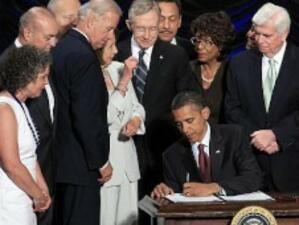 Обама подписа  Закона за реформа на американската финансова система