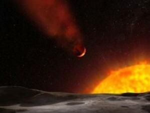 НАСА откри свръхгореща планета с кометна опашка