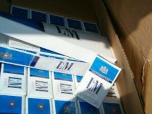 Задържаха над 1000 кутии с нелегални цигари в Русе и Свищов