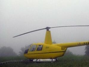 2 хеликоптера в битка със скакалците в Кърджалийско