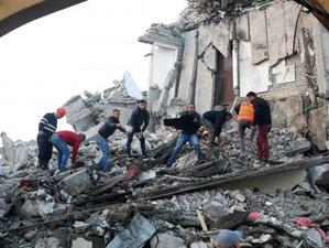 Правителството одобри финансова помощ за пострадалите от земетресението в Албания