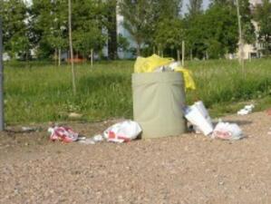 В София глобиха 12 души за изхвърляне на отпадъци на улицата