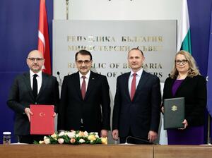 Подписахме споразумение за достъп до газопреносната мрежа и терминалите за втечнен газ в Турция