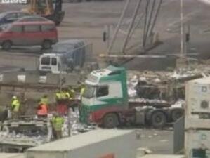 Товарен влак се блъсна в сградата на индустриалното пристанище в Осло