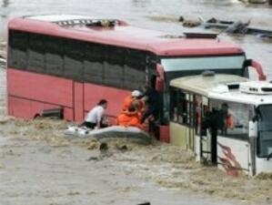 Потоп в Истанбул, поне 20 души са загинали