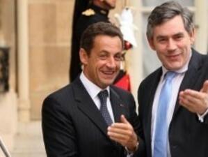 Саркози и Браун призовават за осигуряване на бърз икономически растеж