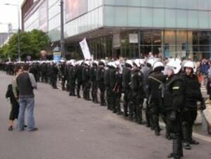 Засилено присъствие на полиция по улиците на Белград