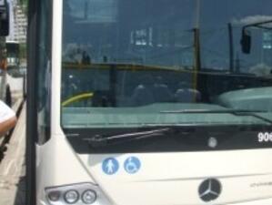 Автобус 84 с временни спирки на Летище София