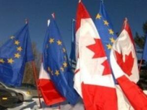 ЕС даде зелена светлина на преговори за свободна търговия с Канада