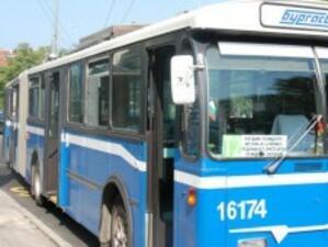 Пуснаха разширението на тролейбусния транспорт в Бургас