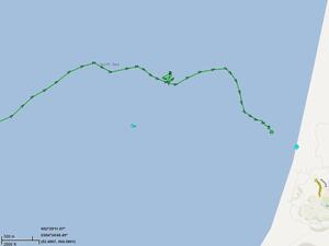 Филипински товарен кораб заседна край Западна Холандия