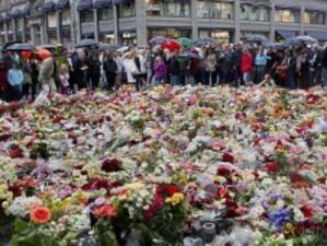 Скандинавските страни ще почетат с минута мълчание жертвите на нападенията в Осло