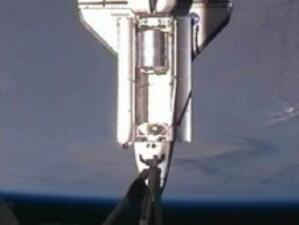 Совалката Atlantis се скачи за последен път с МКС