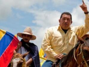 Уго Чавес се появи по телевизията, демонстрира висок дух
