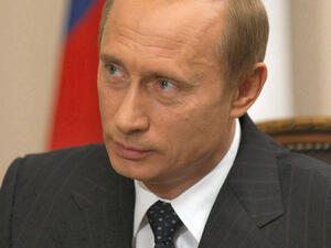 Разплаканият Путин отпразнува победата си