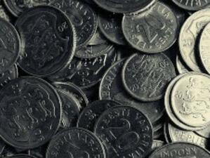 Естонец обмени в банка 400 кг монети