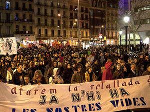 Общонационална стачка се вихри в Испания