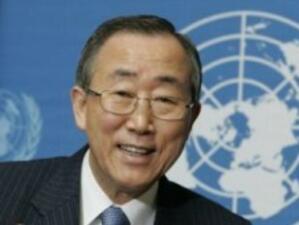Бан Ки-мун положи клетва като генерален секретар на ООН за втори мандат