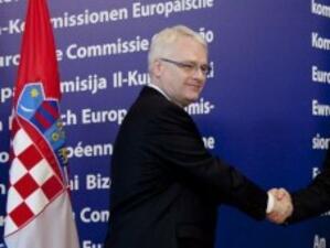 ЕК даде "зелена светлина" за членството на Хърватия