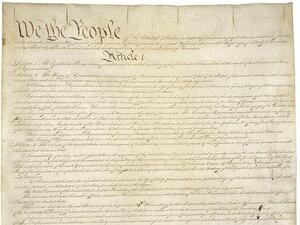Изтъргуваха Конституцията на Джордж Вашингтон за 9,8 млн. долара