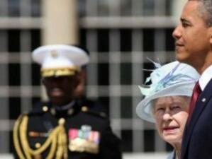 Обама и Елизабет II вдигнаха тост за добрите отношения