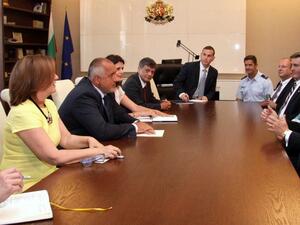 Борисов прие конгресмени от САЩ, за да им говори за енергийна сигурност и икономически показатели