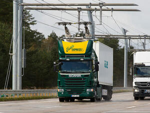 "Сименс" изгражда електрифицирана магистрала за хибридни камиони