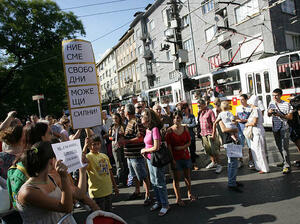 Отново протестираха срещу новите правила за паркиране в София
